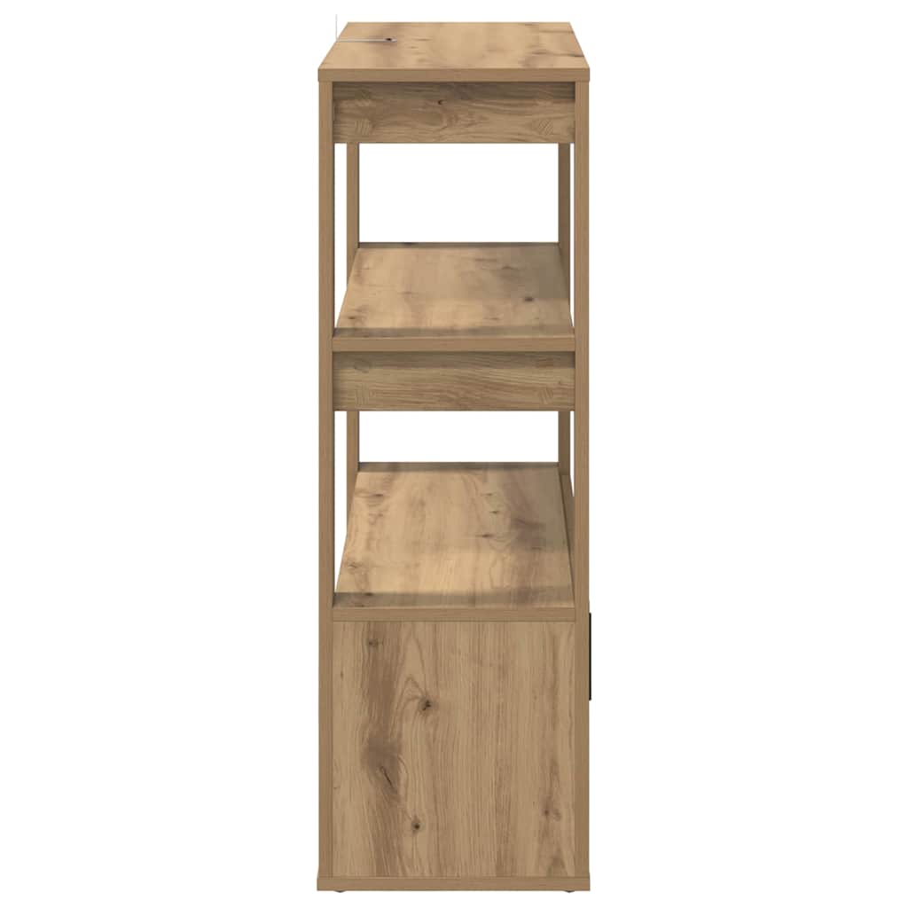 Sideboard Artisan-Eiche 30 x 80 x 90 cm Holzwerkstoff