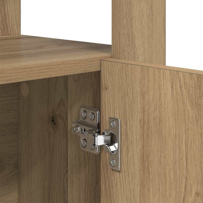 Sideboard Artisan-Eiche 30 x 80 x 119.5 cm Holzwerkstoff