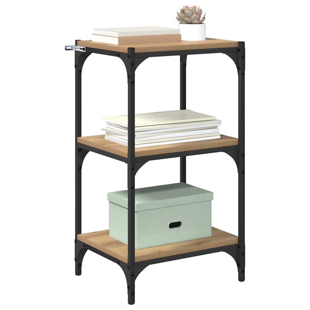 Bücherregal Artisan-Eiche 40 x 33 x 70,5 cm Holzwerkstoff