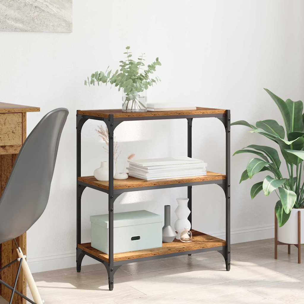 Bücherregal Altholz 60 x 33 x 70,5 cm Holzwerkstoff