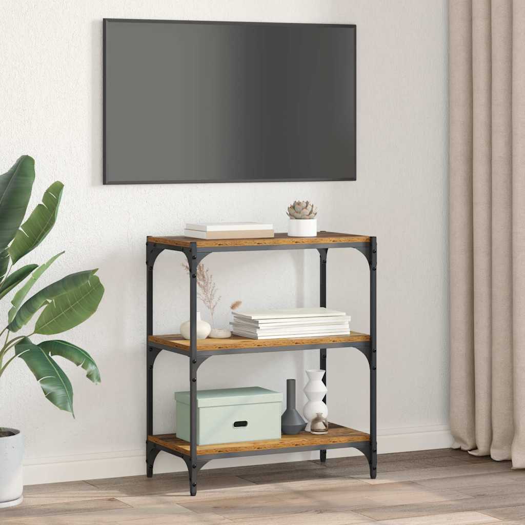 Bücherregal Altholz 60 x 33 x 70,5 cm Holzwerkstoff