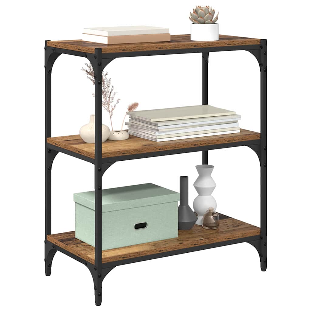 Bücherregal Altholz 60 x 33 x 70,5 cm Holzwerkstoff