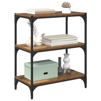 Bücherregal Altholz 60 x 33 x 70,5 cm Holzwerkstoff