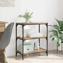 Bücherregal Artisan-Eiche 60 x 33 x 70,5 cm Holzwerkstoff