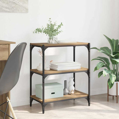 Bücherregal Artisan-Eiche 60 x 33 x 70,5 cm Holzwerkstoff