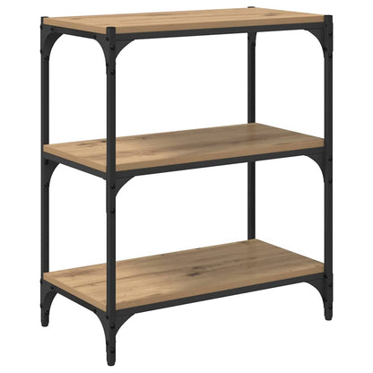 Bücherregal Artisan-Eiche 60 x 33 x 70,5 cm Holzwerkstoff