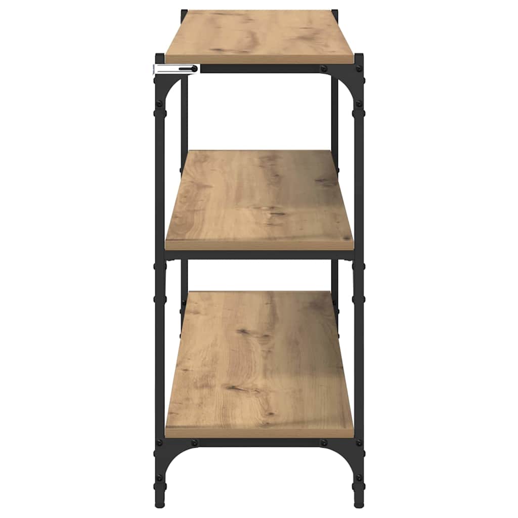 Bücherregal Artisan-Eiche 100 x 33 x 70,5 cm Holzwerkstoff