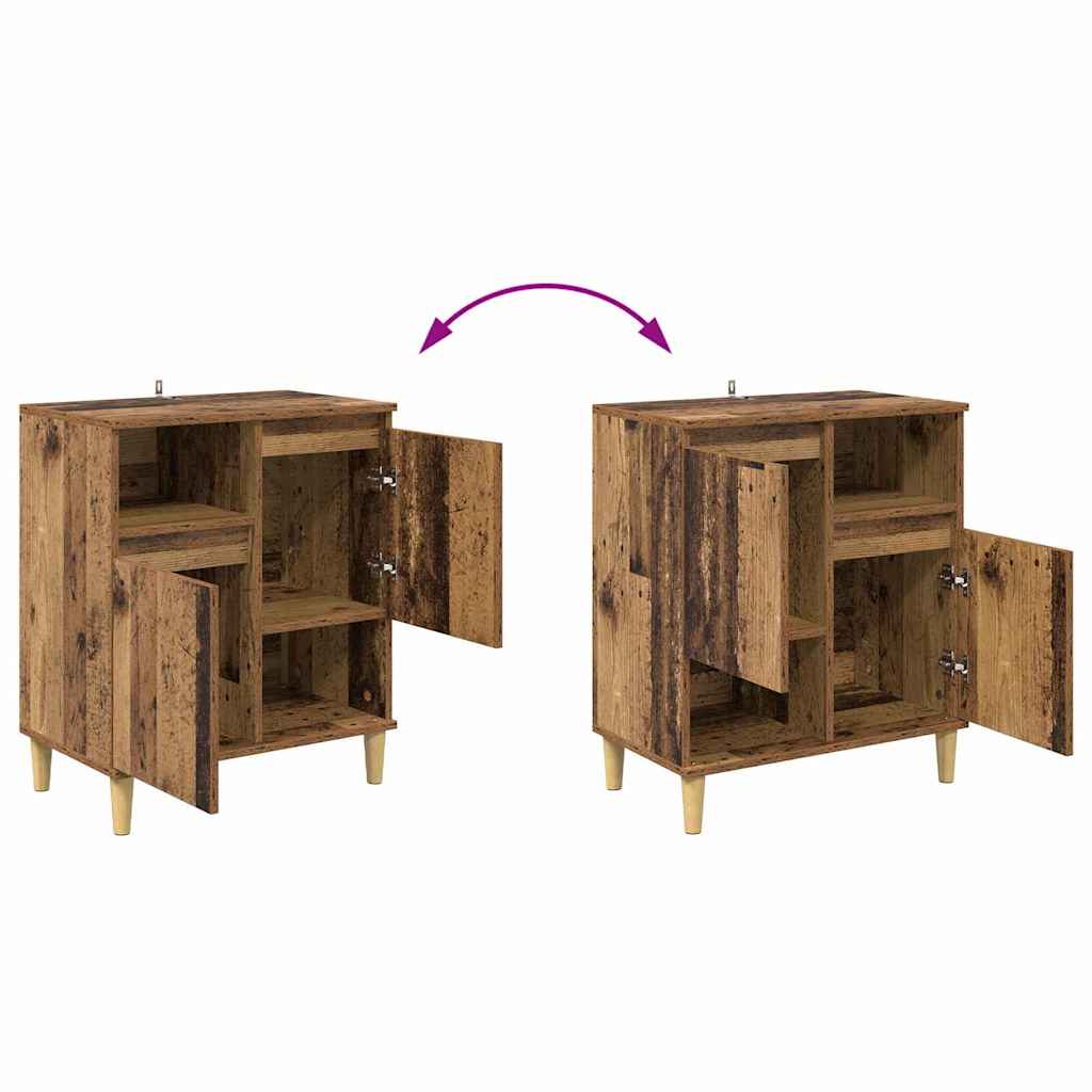 Sideboard Altholz 35 x 60 x 70 cm Holzwerkstoff