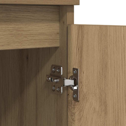 Sideboard Eiche handwerklich 60 x 35 x 70 cm Holzwerkstoff