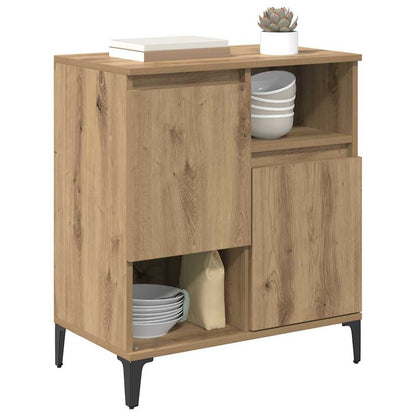Sideboard Eiche handwerklich 60 x 35 x 70 cm Holzwerkstoff