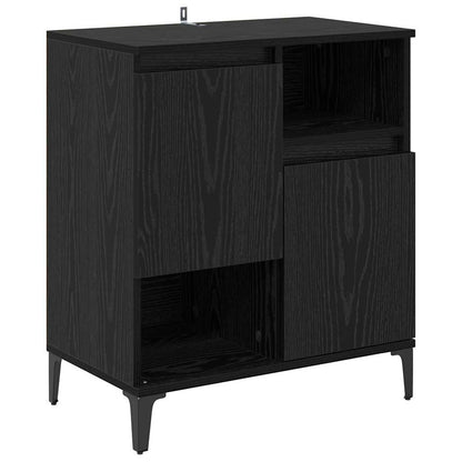 Sideboard Schwarze Eiche 60 x 35 x 70 cm Holzwerkstoff