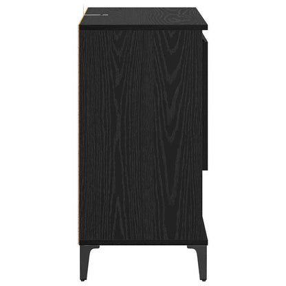 Sideboard Schwarze Eiche 60 x 35 x 70 cm Holzwerkstoff