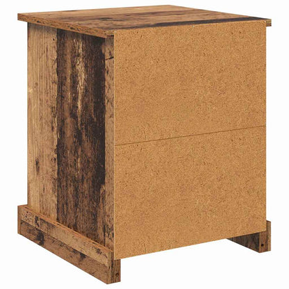 Nachttisch Altholz 39 x 39 x 47.5 cm Holzwerkstoff