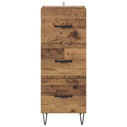 Sideboard Altholz 34 x 34,5 x 90 cm Holzwerkstoff