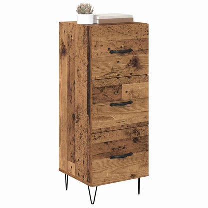Sideboard Altholz 34 x 34,5 x 90 cm Holzwerkstoff