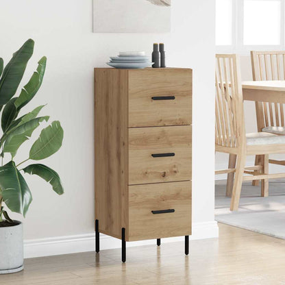 Sideboard Artisan-Eiche 34 x 34,5 x 90 cm Holzwerkstoff