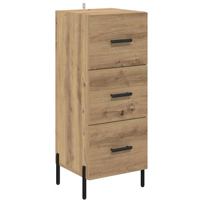 Sideboard Artisan-Eiche 34 x 34,5 x 90 cm Holzwerkstoff