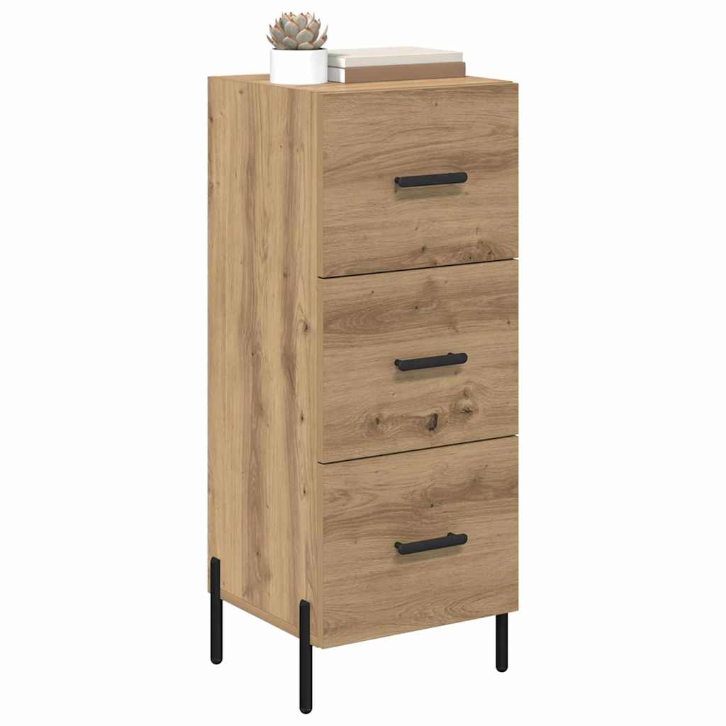 Sideboard Artisan-Eiche 34 x 34,5 x 90 cm Holzwerkstoff
