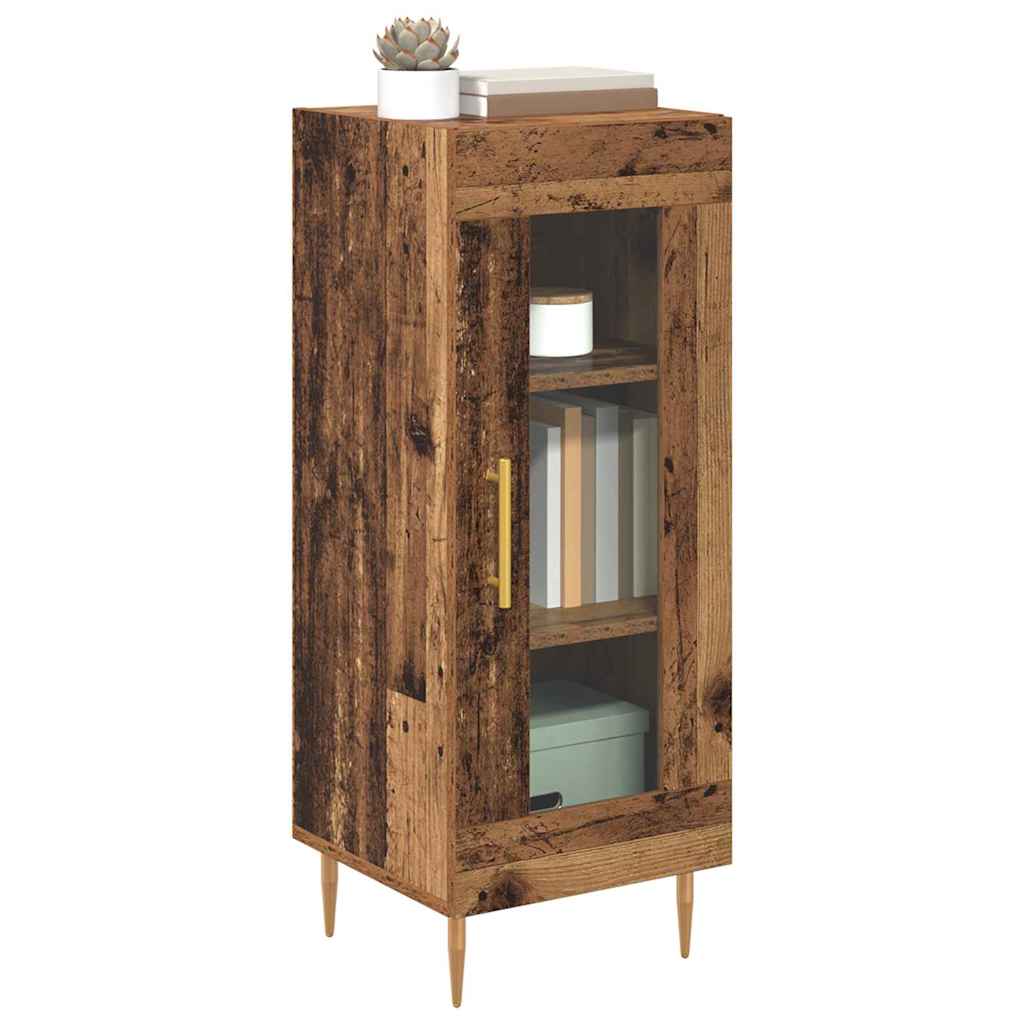 Sideboard Altholz 34 x 34,5 x 90 cm Holzwerkstoff