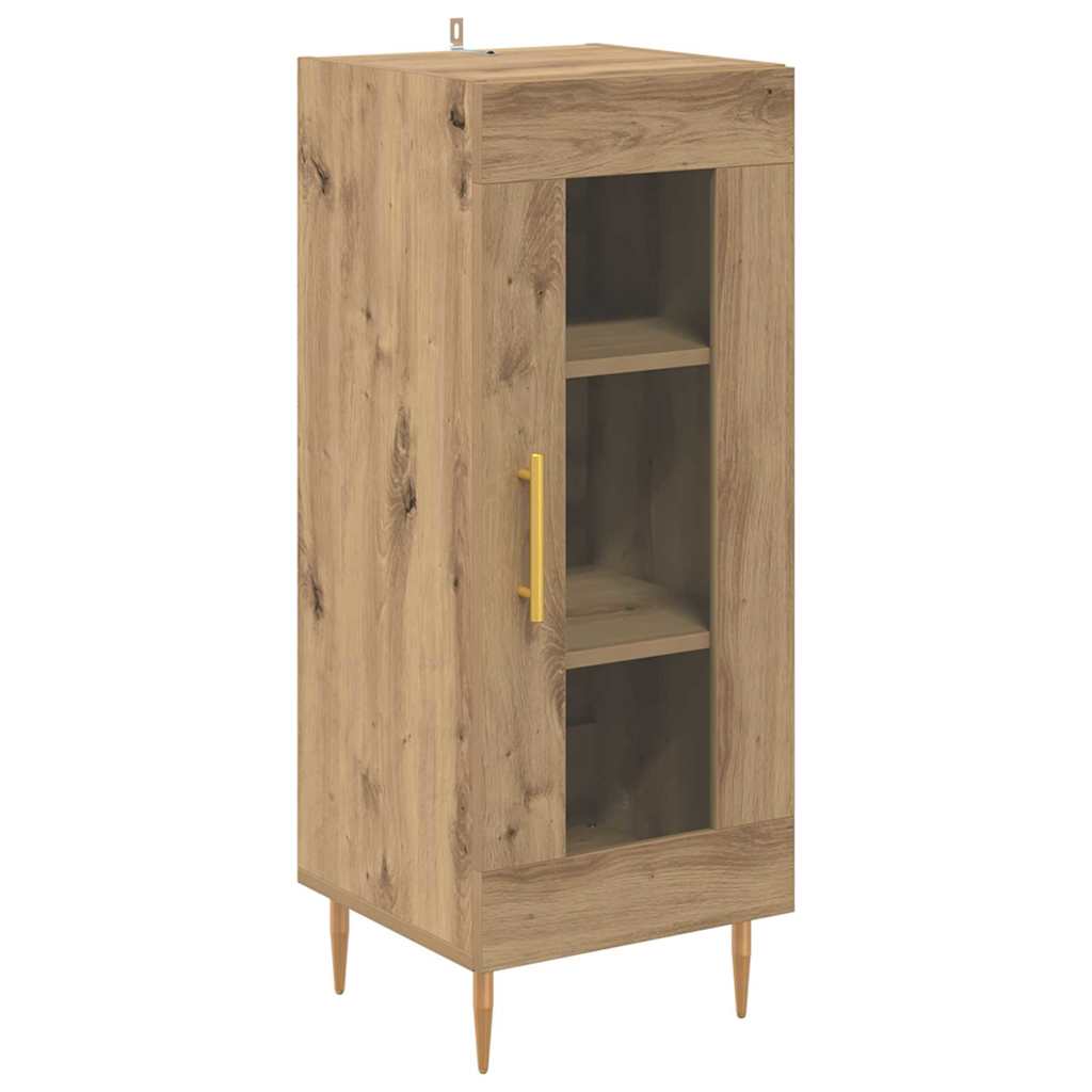 Sideboard Artisan-Eiche 34 x 34,5 x 90 cm Holzwerkstoff