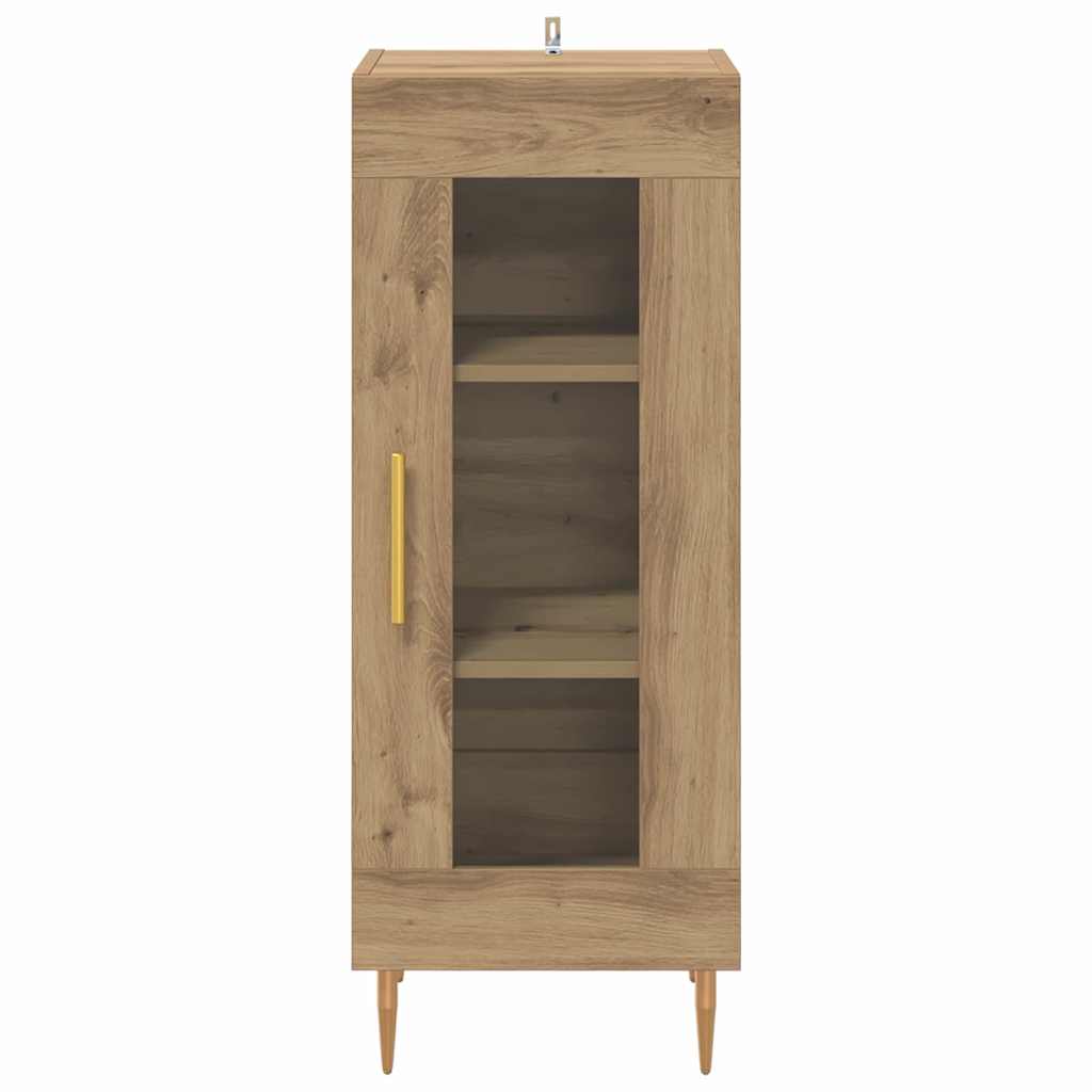 Sideboard Artisan-Eiche 34 x 34,5 x 90 cm Holzwerkstoff