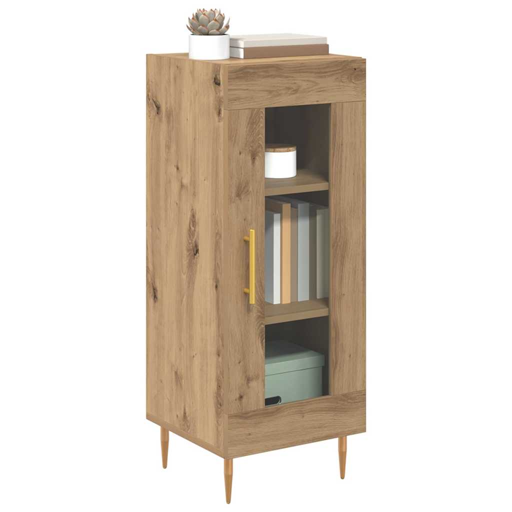 Sideboard Artisan-Eiche 34 x 34,5 x 90 cm Holzwerkstoff