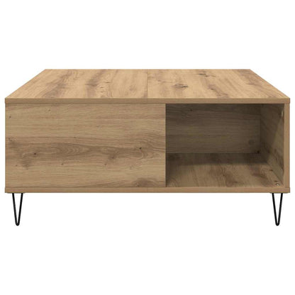 Couchtisch Artisan-Eiche 80 x 80 x 36.5 cm Holzwerkstoff