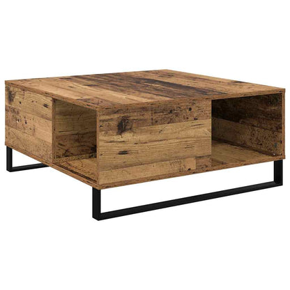 Couchtisch Altholz 80 x 80 x 36.5 cm Holzwerkstoff