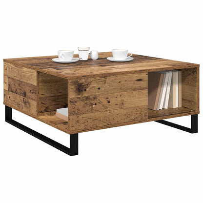 Couchtisch Altholz 80 x 80 x 36.5 cm Holzwerkstoff