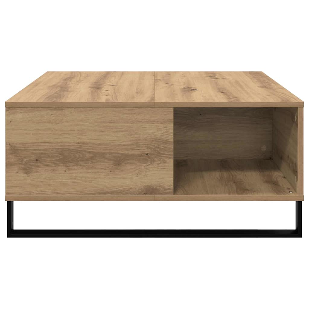 Couchtisch Artisan-Eiche 80 x 80 x 36.5 cm Holzwerkstoff