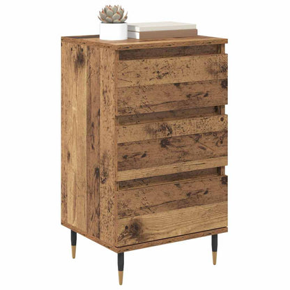 Sideboard mit Schubladen Altholz 35 x 40 x 70 cm Holzwerkstoff