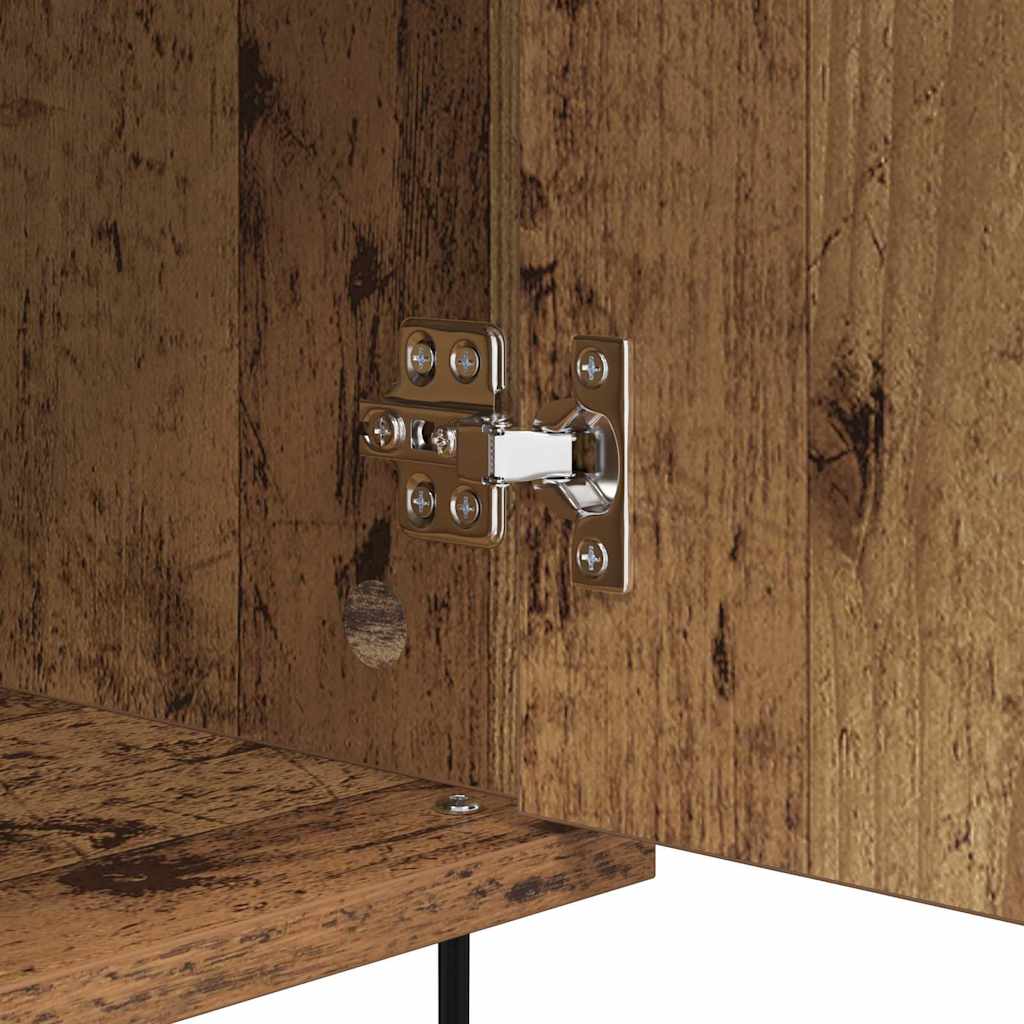 Sideboard mit Schubladen Altholz 35 x 40 x 70 cm Holzwerkstoff