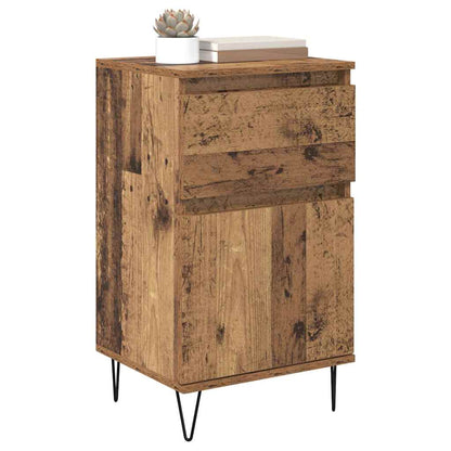 Sideboard mit Schubladen Altholz 35 x 40 x 70 cm Holzwerkstoff