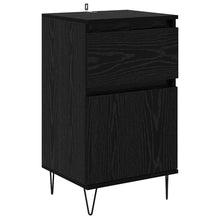 Sideboard Schwarz Eichen-Optik 35 x 40 x 70 cm Holzwerkstoff