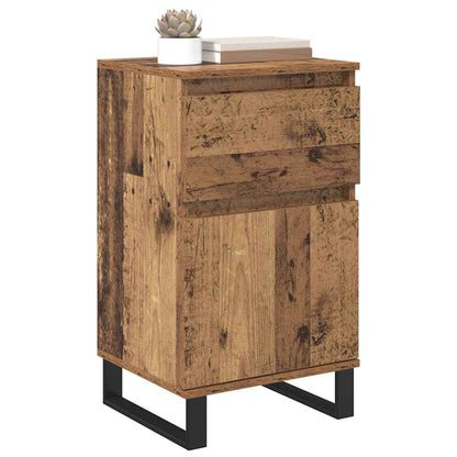 Sideboard mit Schubladen Altholz 35 x 40 x 70 cm Holzwerkstoff