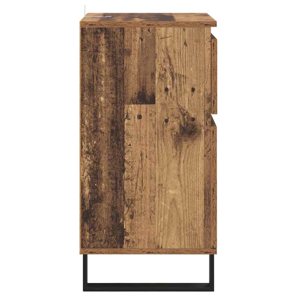 Sideboard mit Schubladen Altholz 35 x 40 x 70 cm Holzwerkstoff