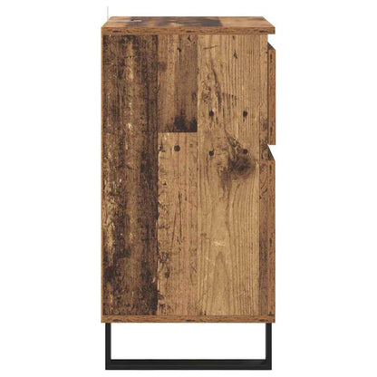 Sideboard mit Schubladen Altholz 35 x 40 x 70 cm Holzwerkstoff