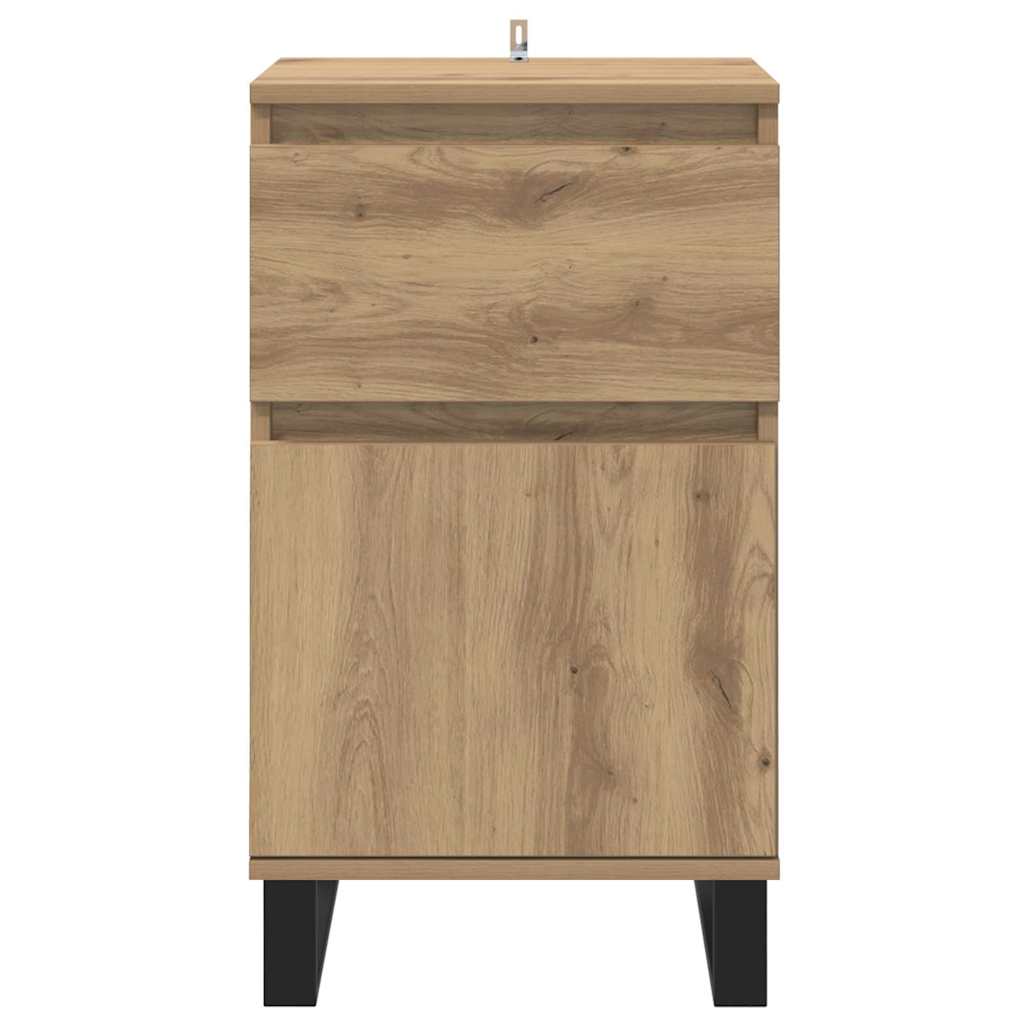 Sideboard Artisan-Eiche 35 x 40 x 70 cm Holzwerkstoff