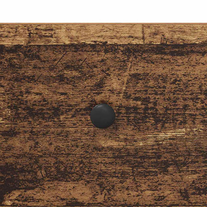 Nachttisch mit Schubladen Altholz 40 x 42 x 56 cm Holzwerkstoff