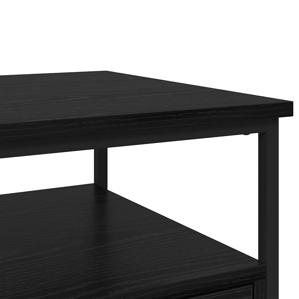 Nachttisch Schwarze Eiche 40 x 42 x 56 cm Holzwerkstoff