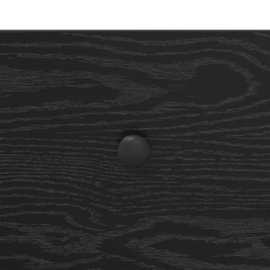 Nachttisch 2 pcs Schwarze Eiche 40 x 42 x 56 cm Holzwerkstoff