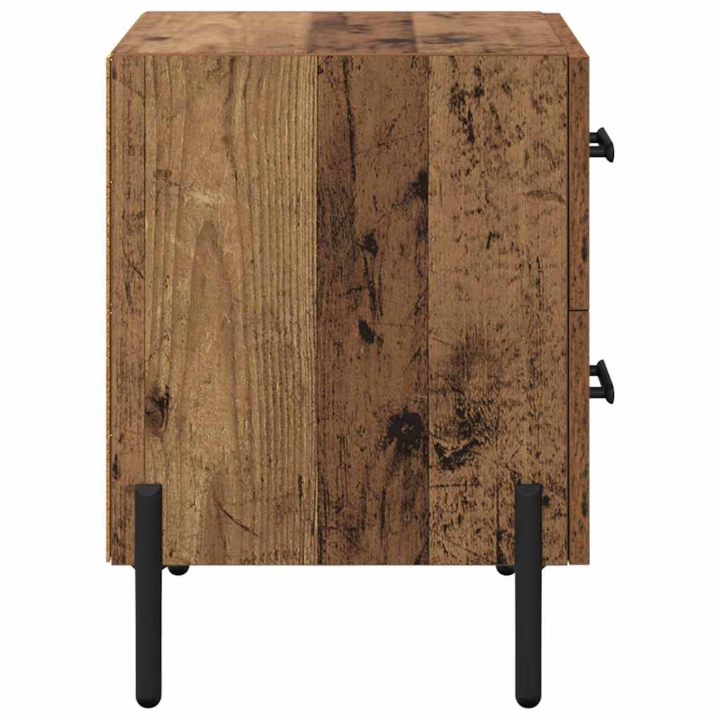 Nachttisch Altholz 40 x 35 x 47,5 cm Holzwerkstoff