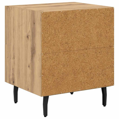 Nachttisch 2 pcs Artisan-Eiche 40 x 35 x 47,5 cm Holzwerkstoff