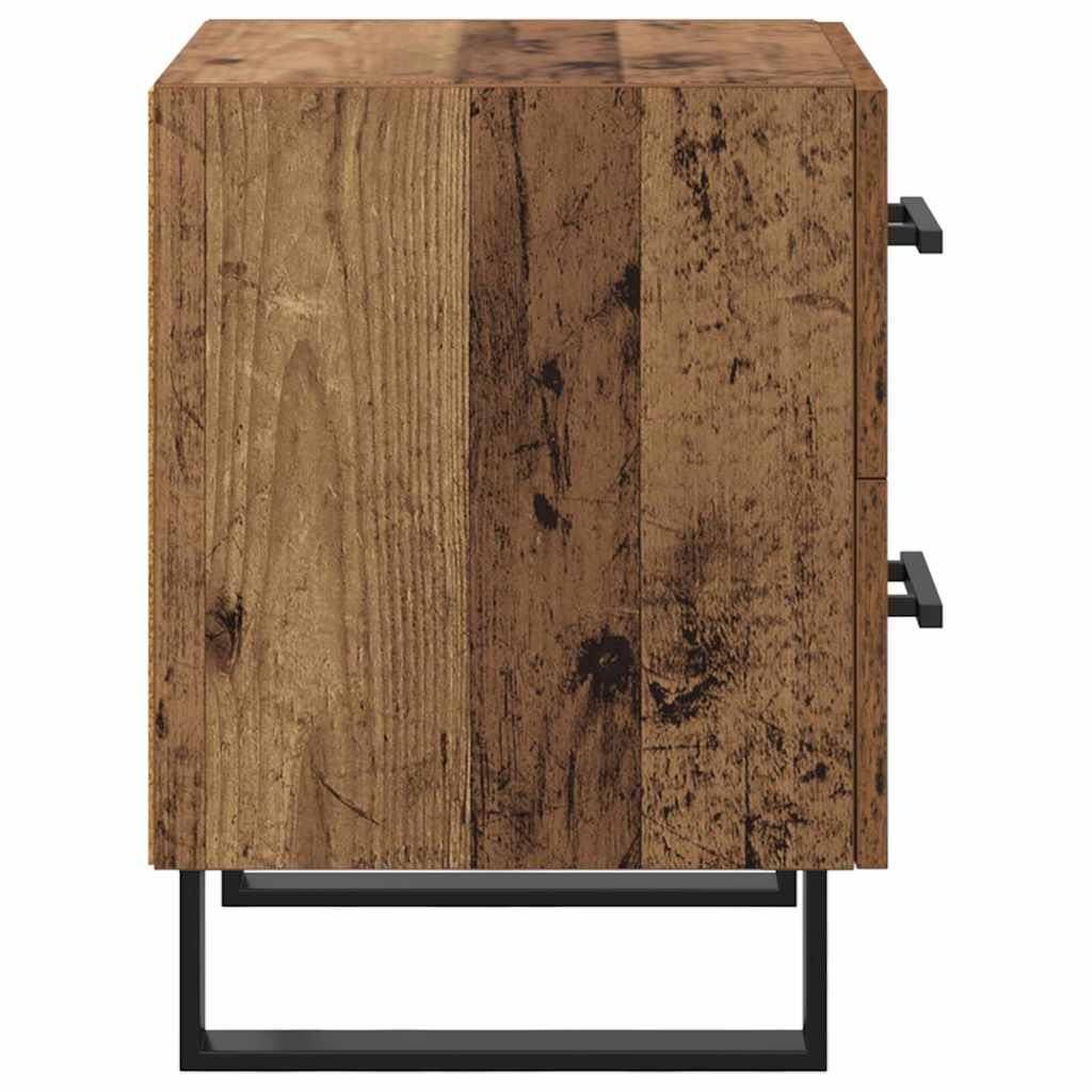Nachttisch Altholz 40 x 35 x 47,5 cm Holzwerkstoff