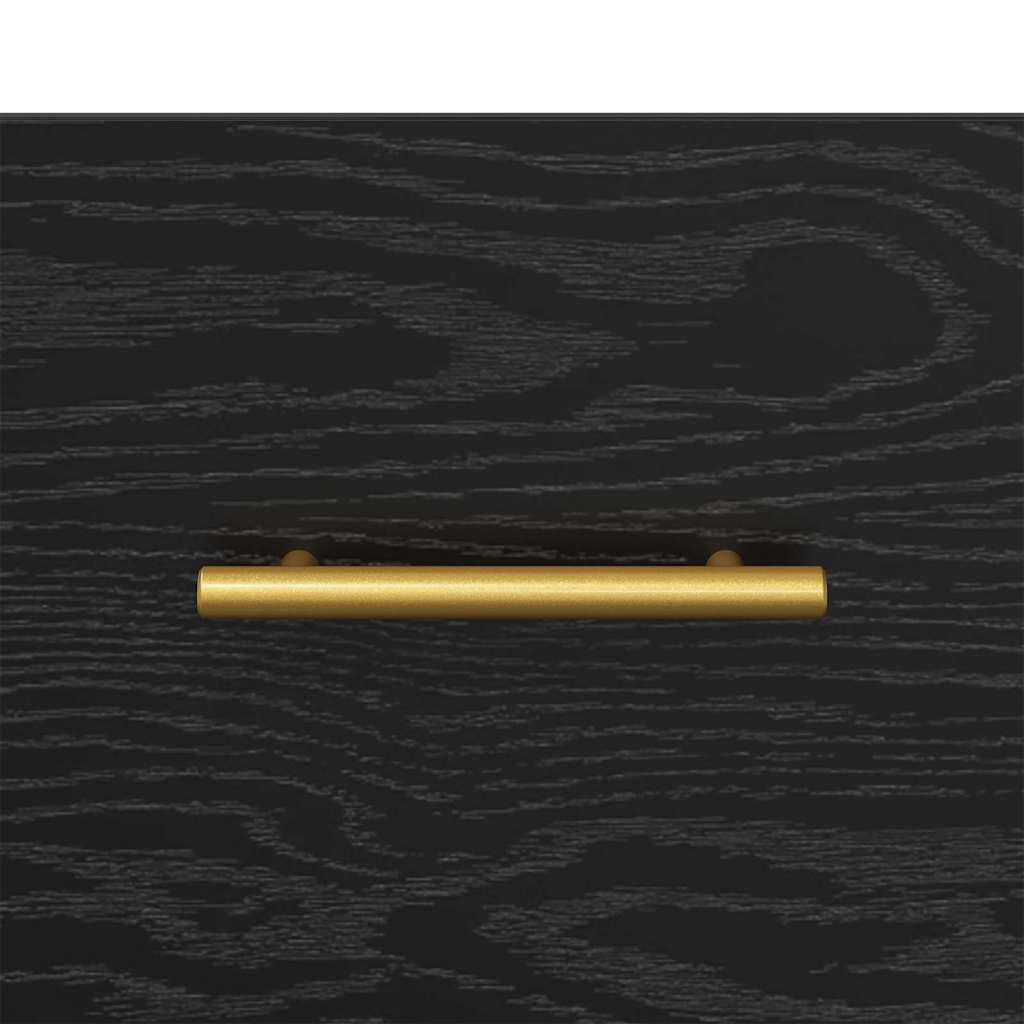 Nachttisch Schwarz 40 x 35 x 47,5 cm Holzwerkstoff