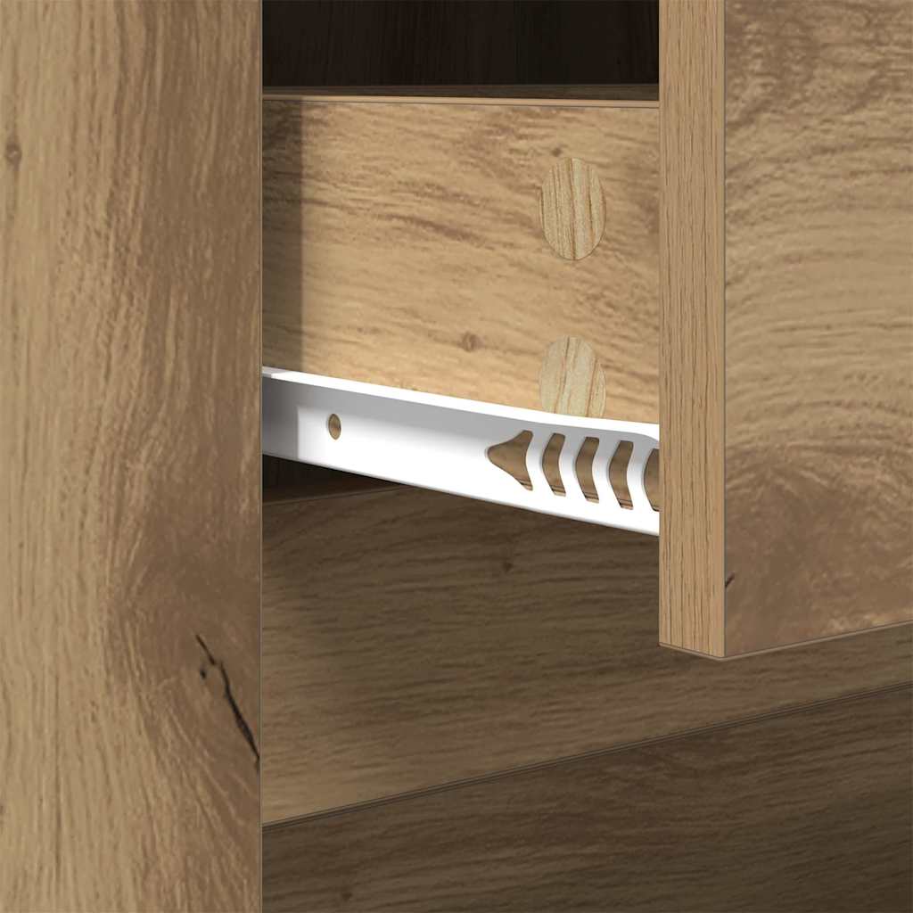 Couchtisch Artisan-Eiche 102 x 44,5 x 50 cm Holzwerkstoff