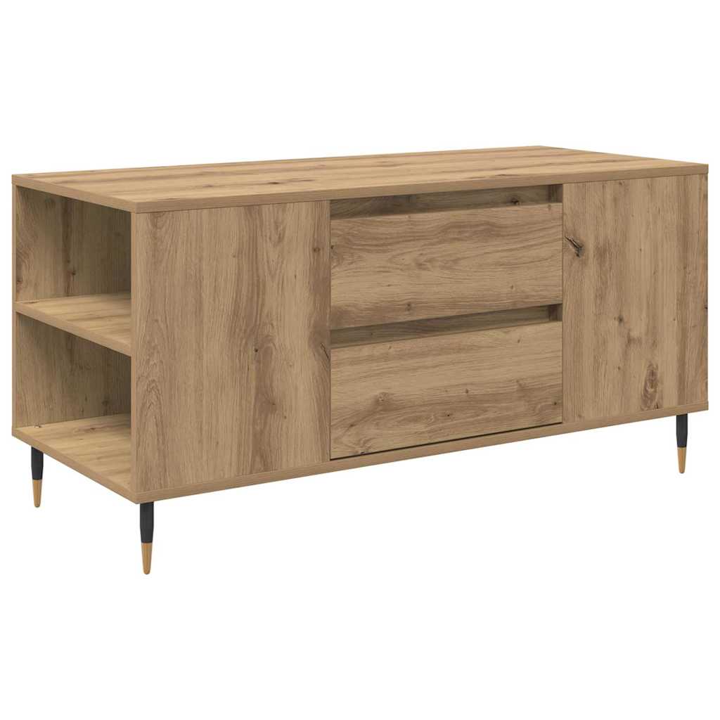 Couchtisch Artisan-Eiche 102 x 44,5 x 50 cm Holzwerkstoff