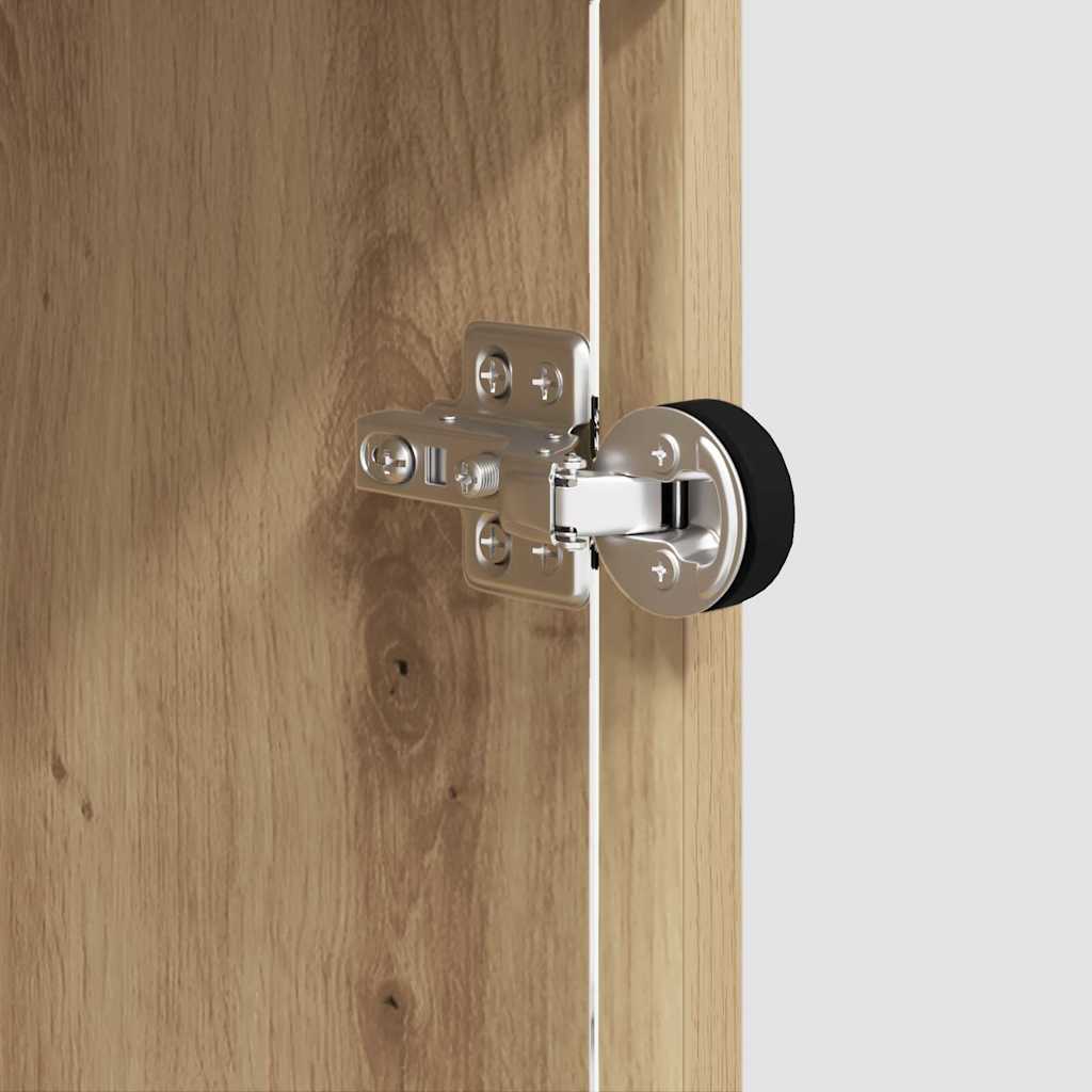 Sideboard Artisan-Eiche 35 x 37 x 76 cm Holzwerkstoff