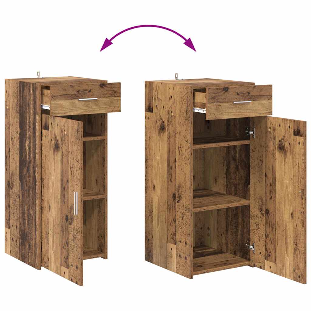 Sideboard Artisan-Eiche 42,5 x 40 x 93 cm Holzwerkstoff