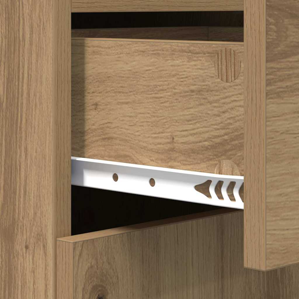 Sideboard Artisan-Eiche 42,5 x 40 x 93 cm Holzwerkstoff